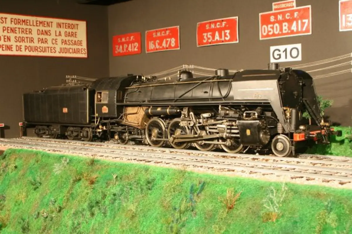 Espace de la locomotive à vapeur