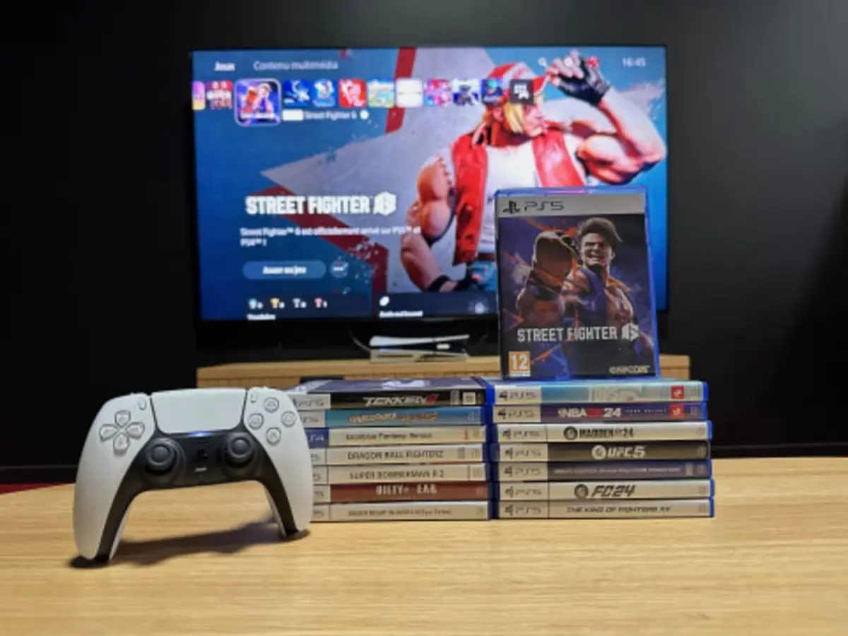 Espace Gaming – PS5 / Switch (salon privé) et Bornes d'arcade