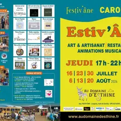 Estiv'ÂNE : marché nocturne, concert, restauration
