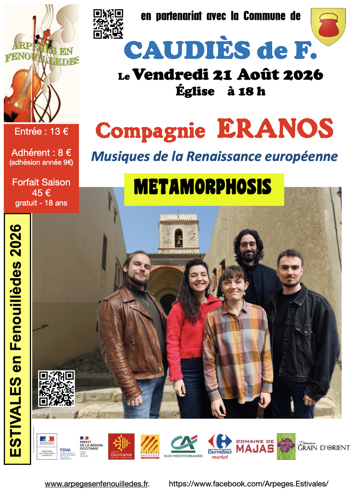 Estivales En Fenouillèdes - Caudies De Fenouilledes
