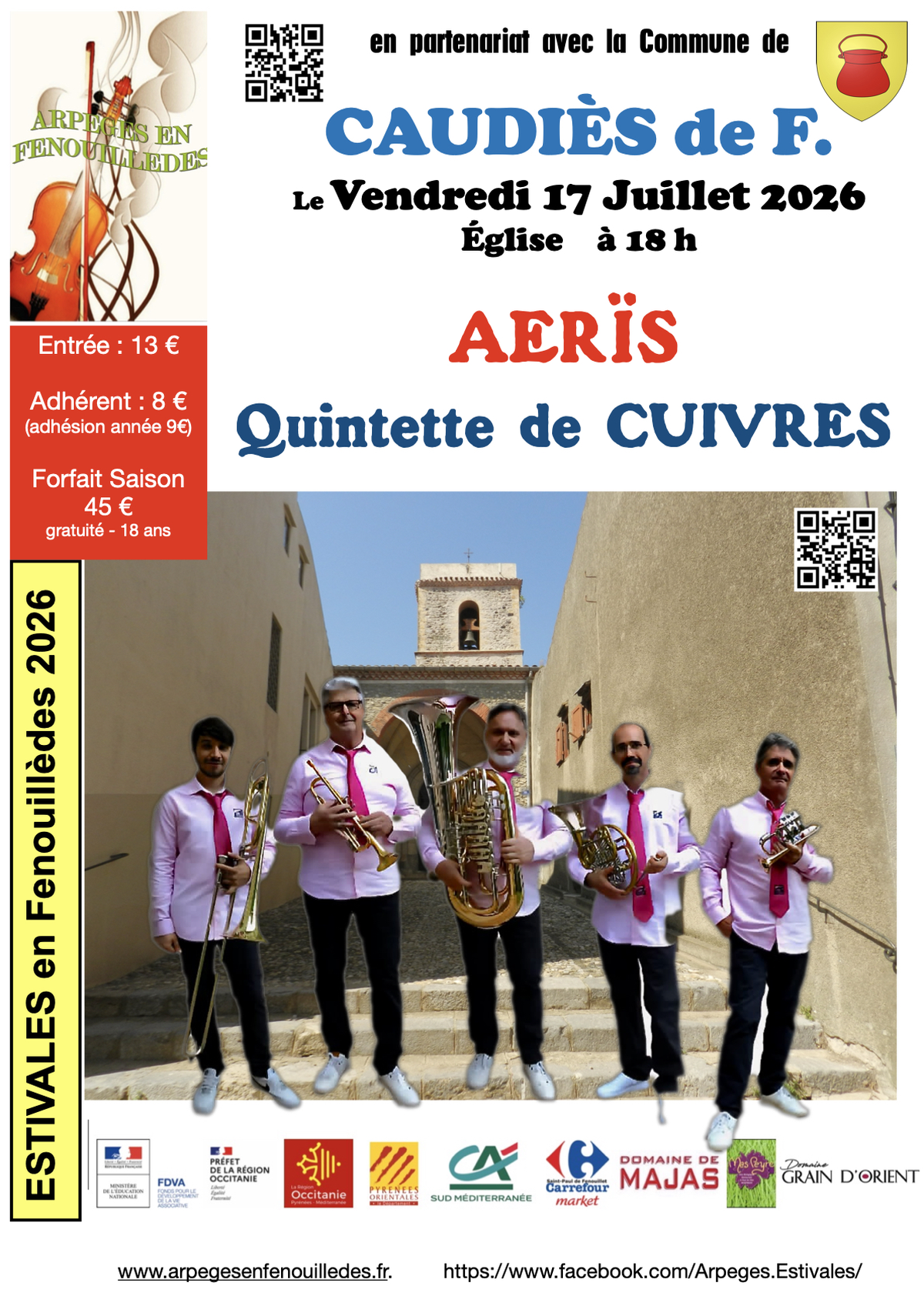 Estivales En Fenouillèdes - Caudies De Fenouilledes