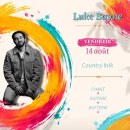 Estivales Vinômusic au Domaine Terre de Mistral - Luke Bayne