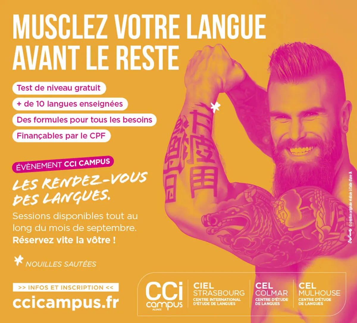 Et si, cette rentrée, c’était votre langue qui passait à la salle ?