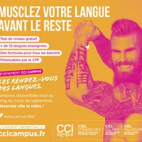 Et si, cette rentrée, c’était votre langue qui passait à la salle ? DR