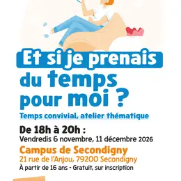 Et si je prenais du temps pour moi ?