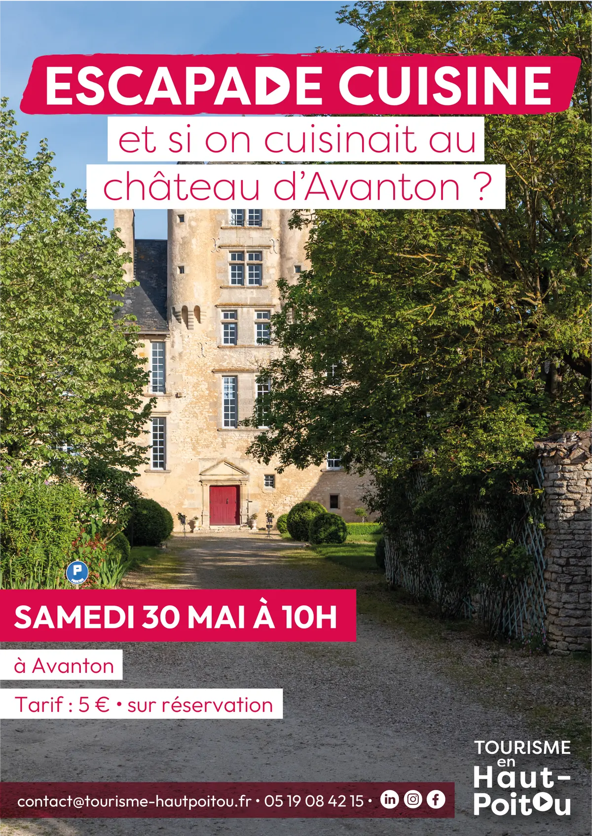 Et si on cuisinait au château d'Avanton ?