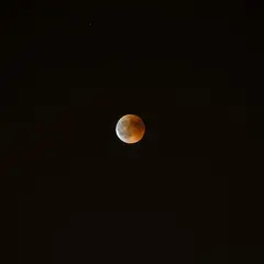 Etang de Chaux : Eclipse !