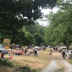 Etang de Chaux : Vide grenier au bord de l'eau