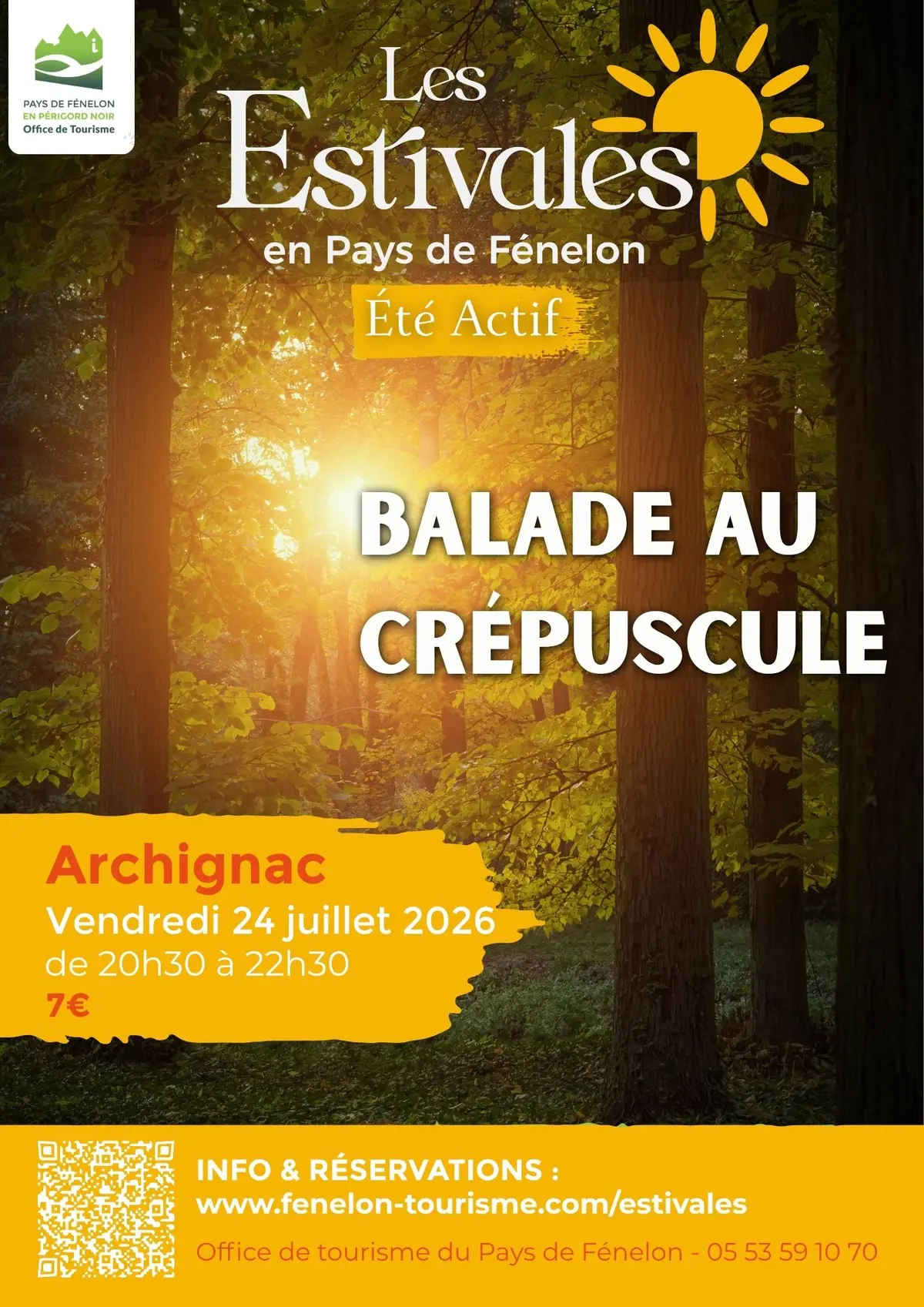 ÉTÉ ACTIF : Balade au crépuscule à ARCHIGNAC