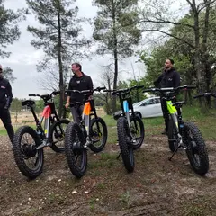 Été Actif : Draisienne électrique esplanade du chateau de St Aulaye