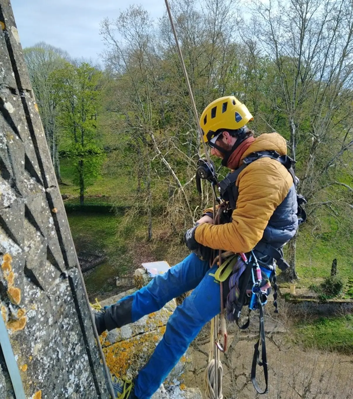 Été actif : Escalade au château