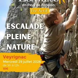 ÉTÉ ACTIF : Escalade pleine nature à Veyrignac