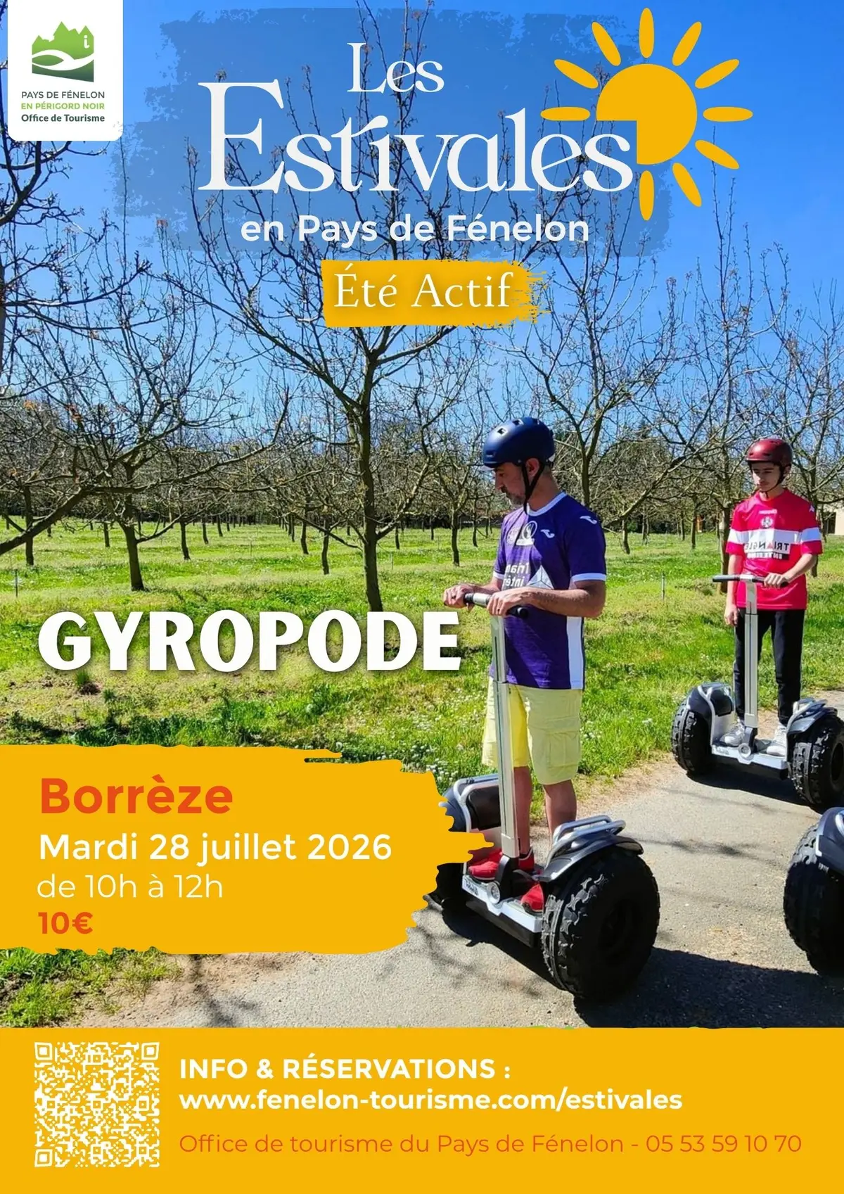 ÉTÉ ACTIF : Gyropode à Borrèze