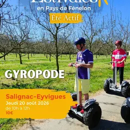 ÉTÉ ACTIF : Gyropode à Salignac-Eyvigues