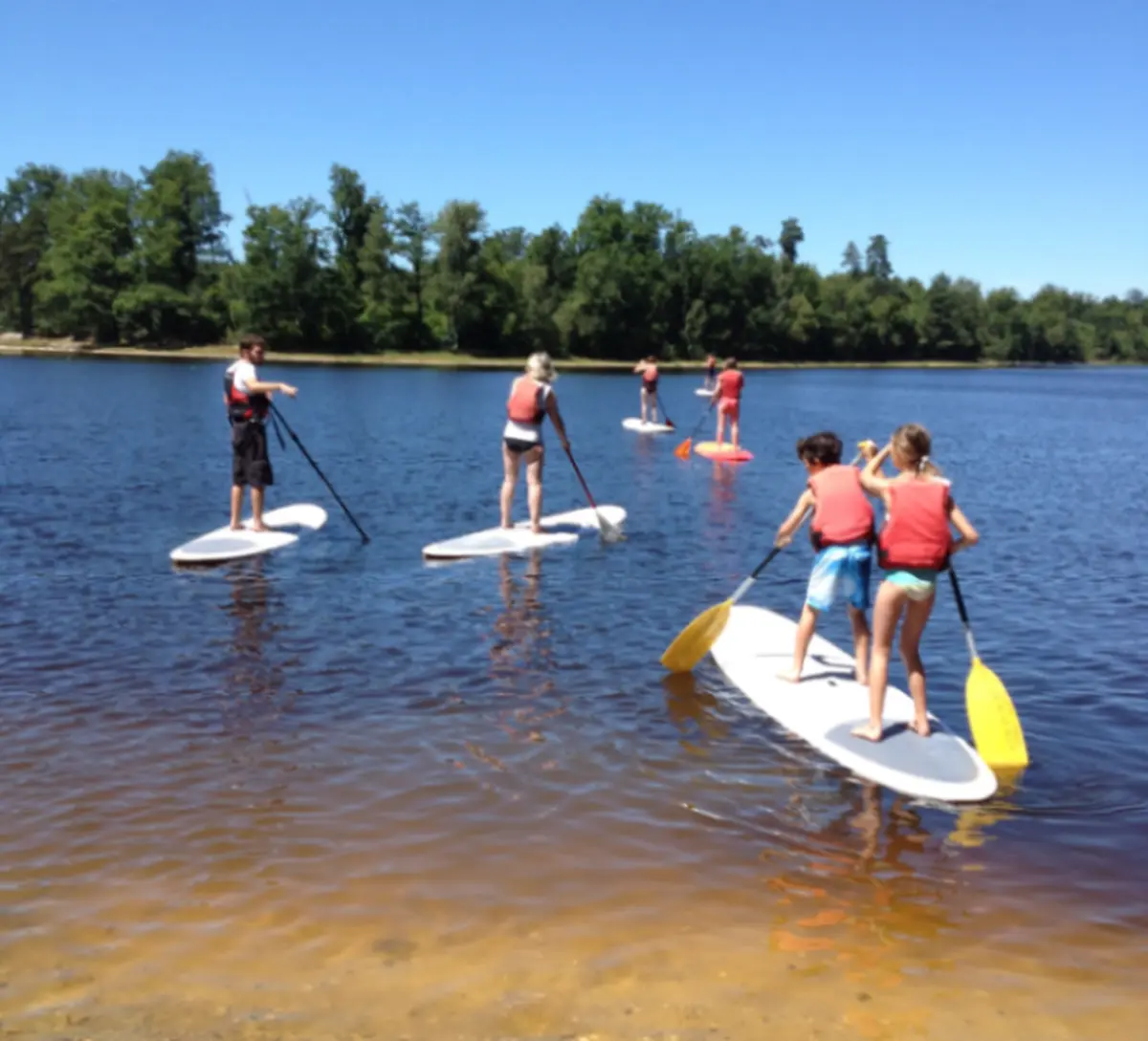 Été actif : Paddle