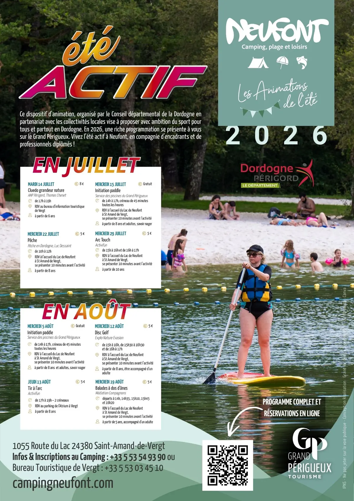 Été actif : Pêche