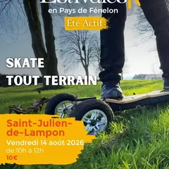 ÉTÉ ACTIF : Skate tout-terrain à Saint-Julien-de-Lampon