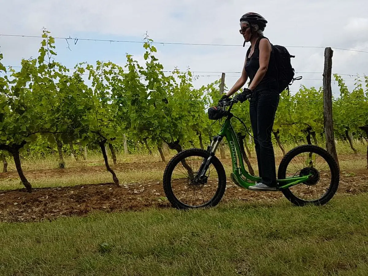Eté actif | Trottinette électrique tout-terrain | Lac de Gurson