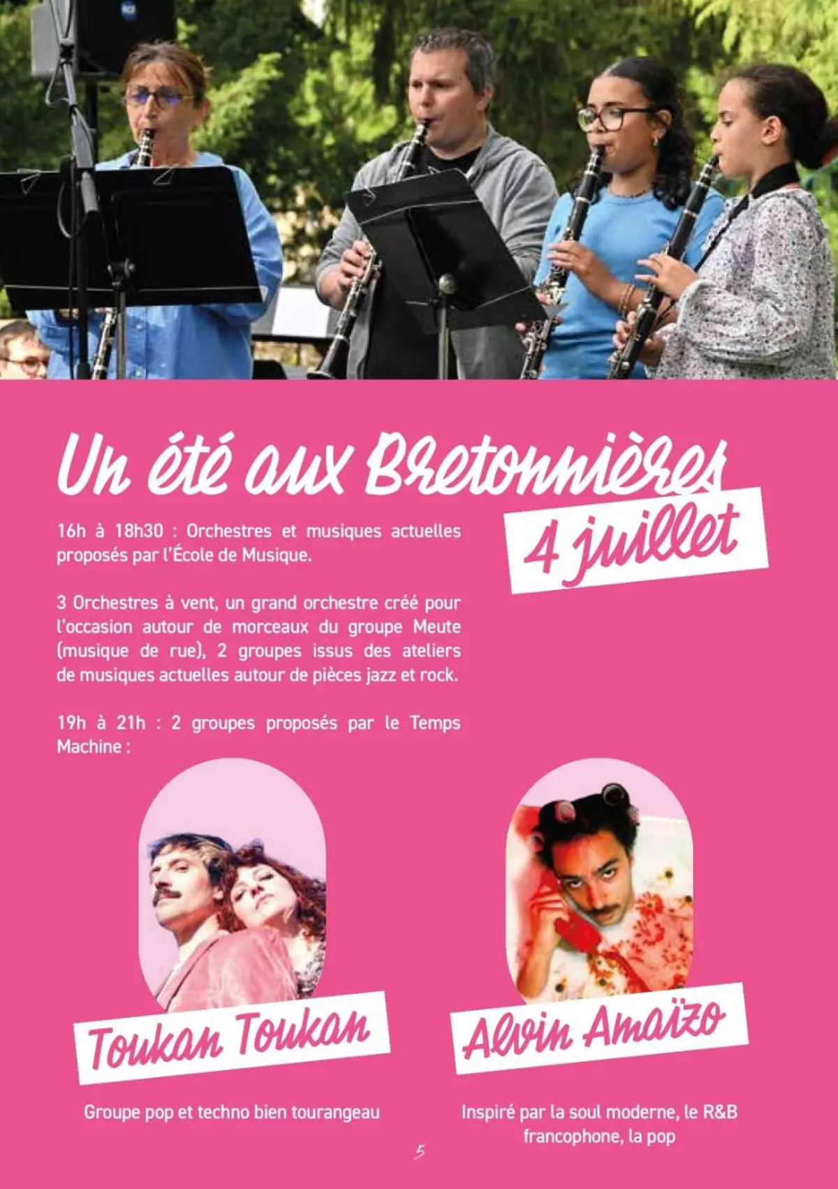 Été aux Breto : concert du 4 juillet