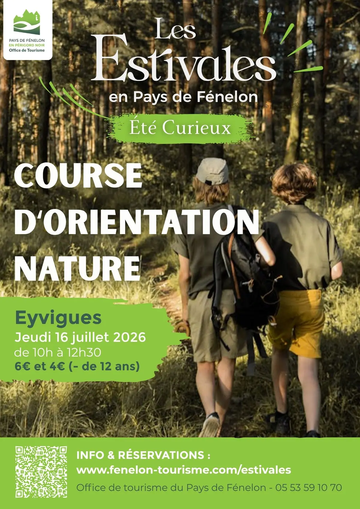 ETE CURIEUX : Course d'orientation Nature à Eyvigues