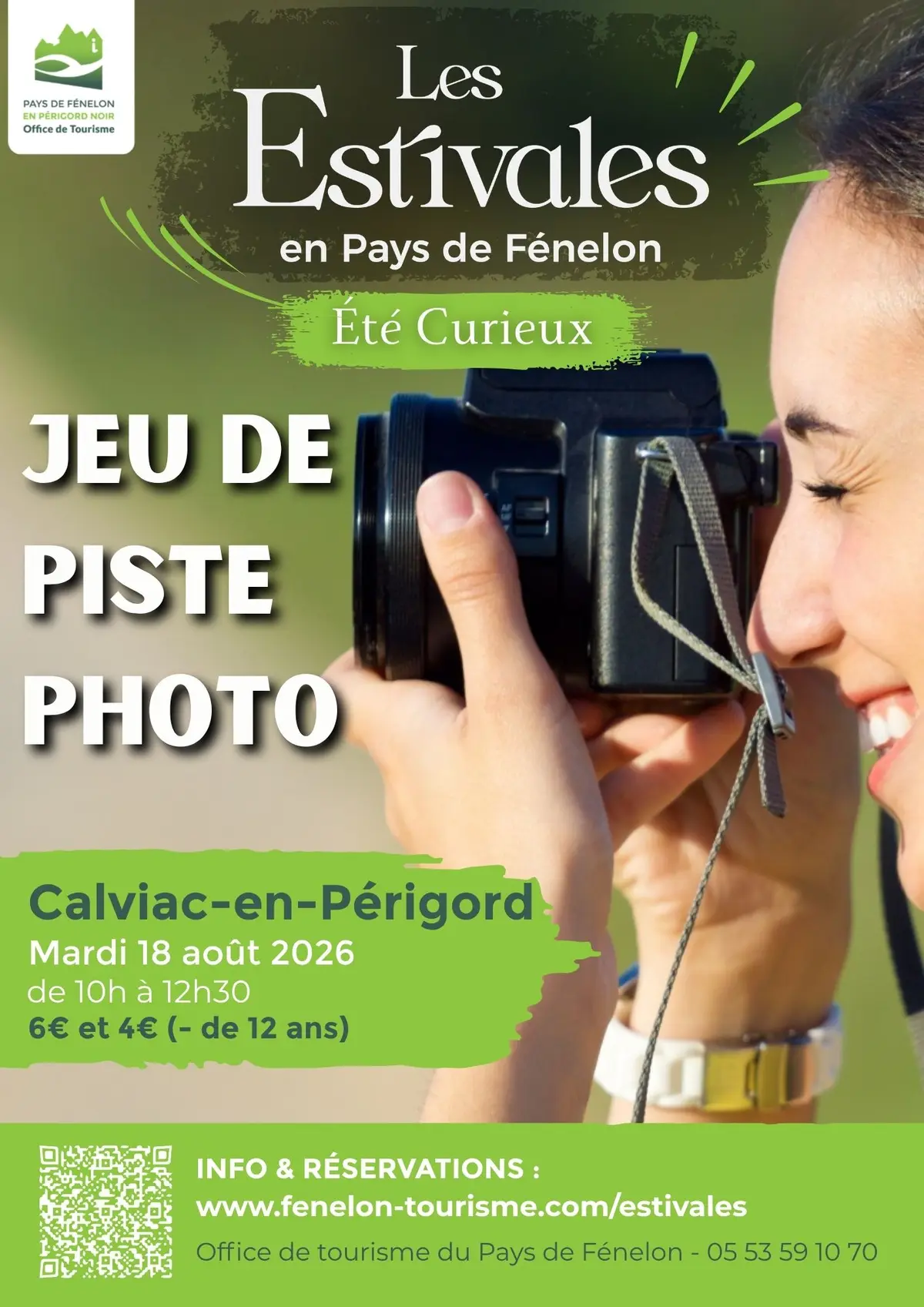 ETE CURIEUX : Jeu de piste photo à Calviac-en-Périgord