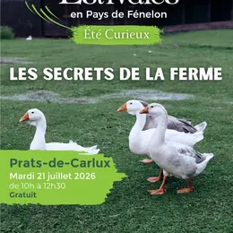 ETE CURIEUX : Les secrets de la ferme à Prats-de-Carlux