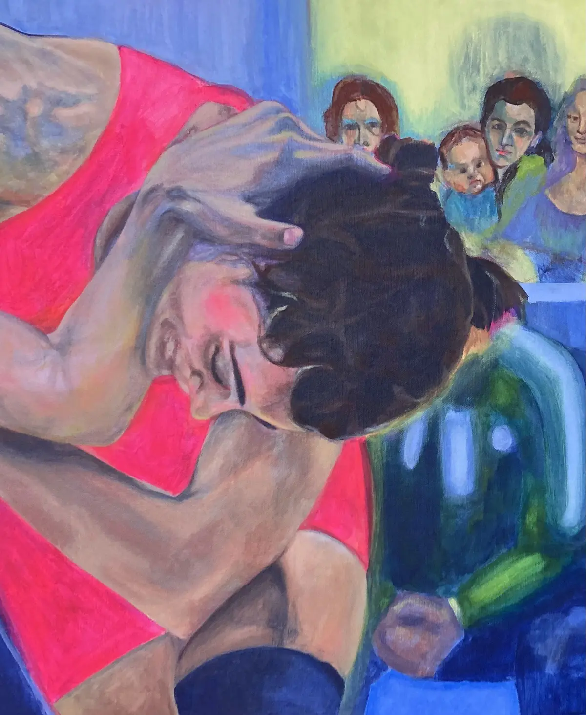 Étreindre, tenir toujours, lutter parfois