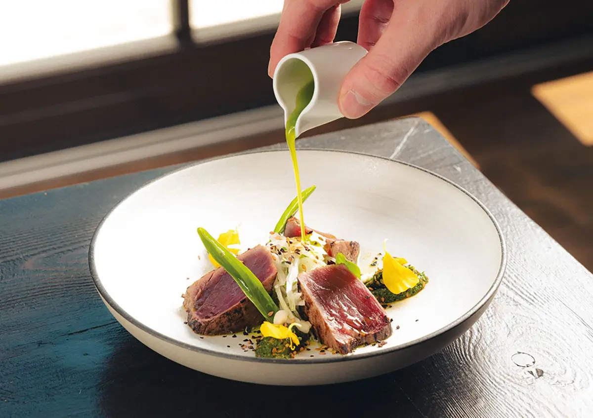 Un plat du restaurant Amitié