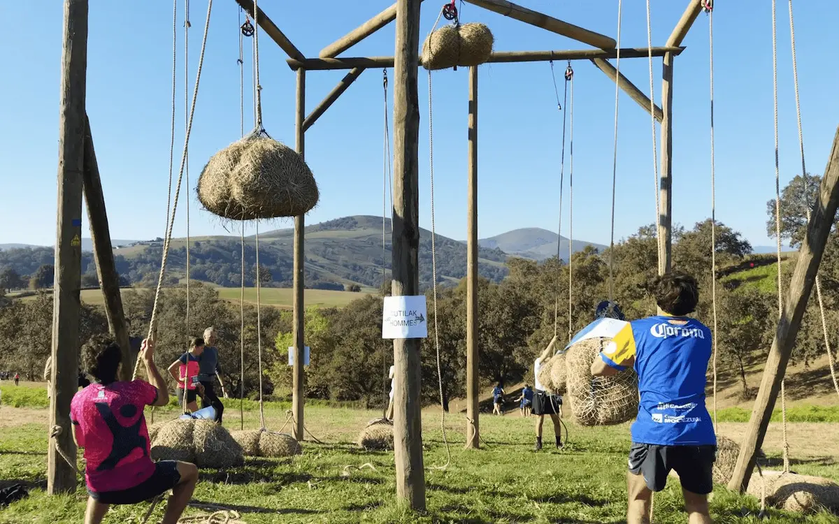 Euskal race : course d'obstacles