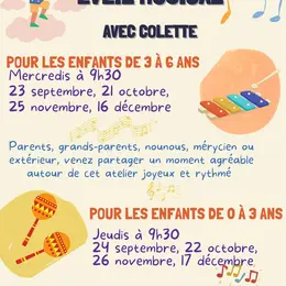 Éveil musical à la médiathèque de Méry-sur-Seine