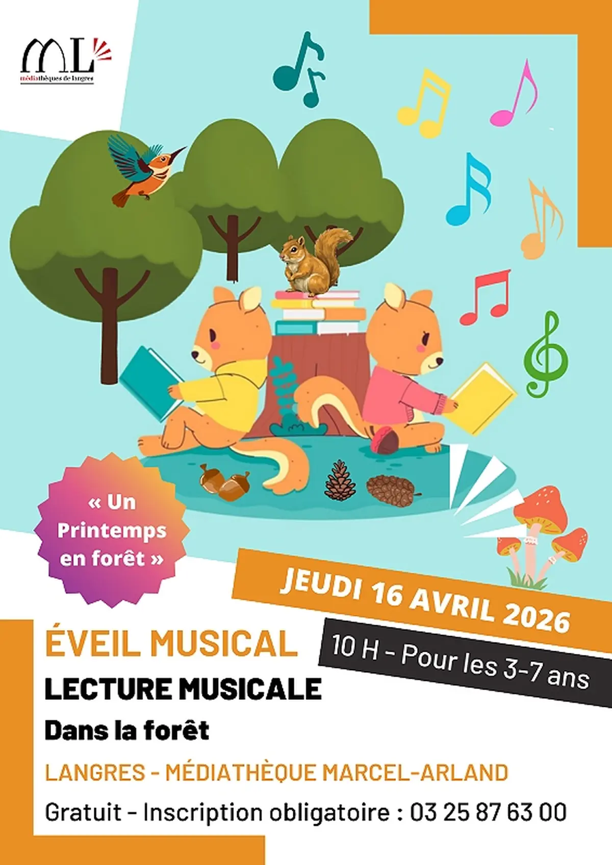 Éveil musical - Histoires sonores : La voix de la forêt