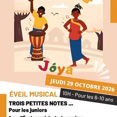 Éveil musical - Trois petites notes pour les juniors