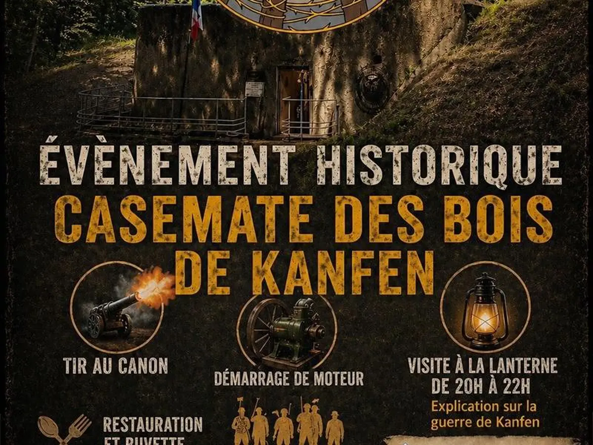 Évènement historique aux Casemates du Bois de Kanfen