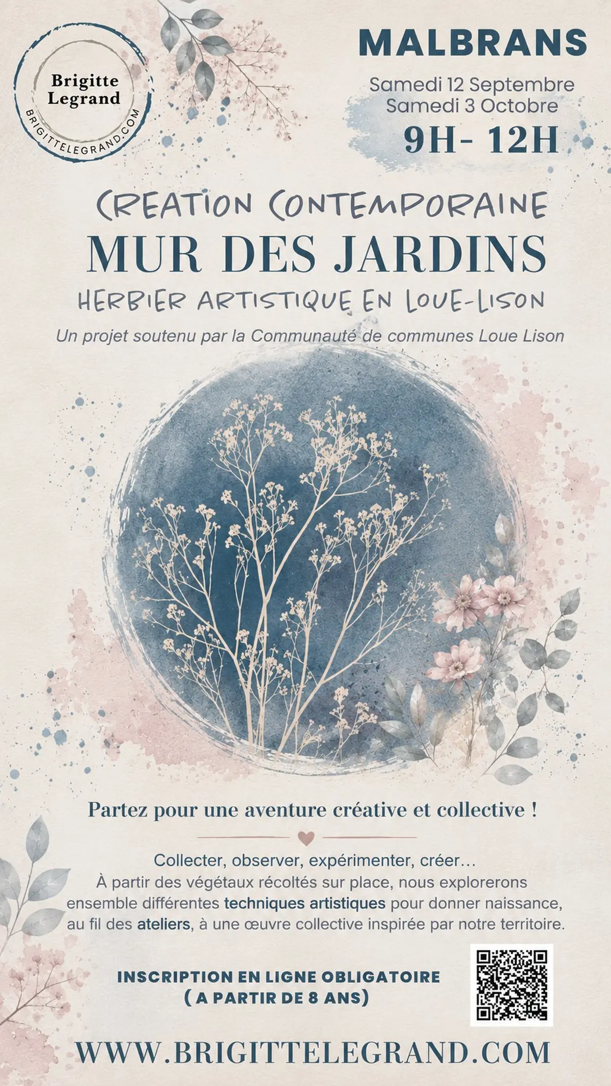 Evènement Mur des Jardins en loue Lison