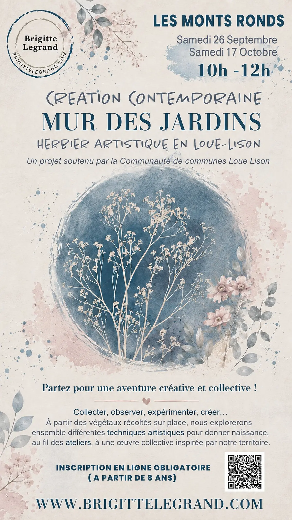 Evènement Mur des Jardins en loue Lison Les Monts-Ronds