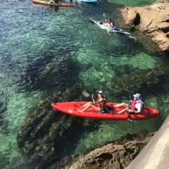 Excursion en kayak au Cap Figuier depuis Hendaye (64)