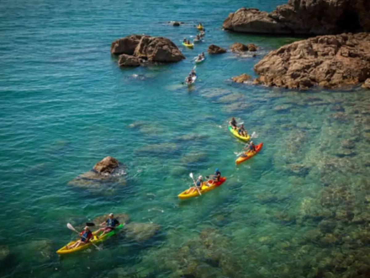 Excursion guidée Barberoussette en kayak  à Sète (34)
