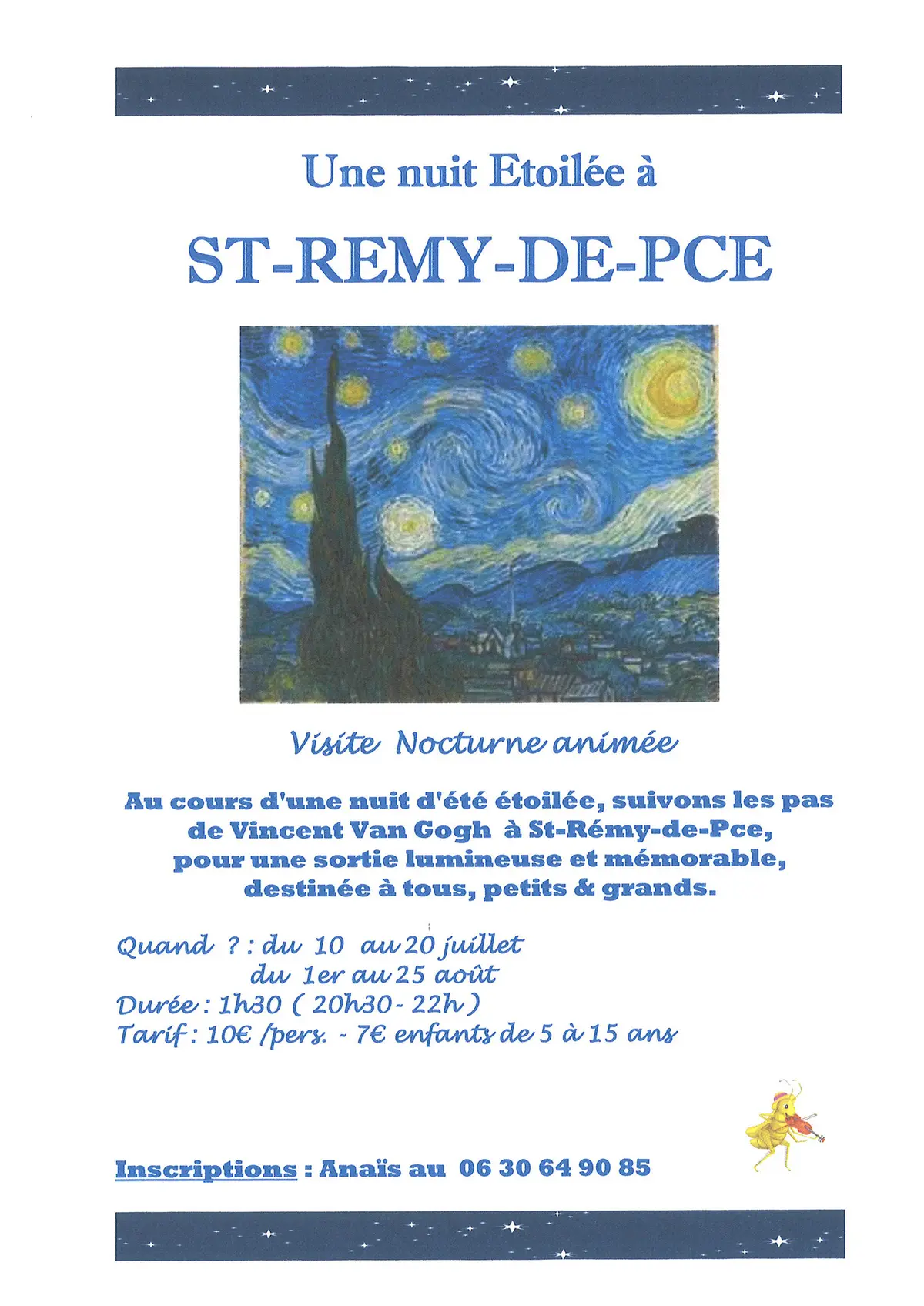 Excursion Une nuit Étoilée à Saint-Rémy-de-Provence