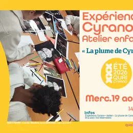 Expérience Cyrano & atelier « La plume de Cyrano » (calligraphie)