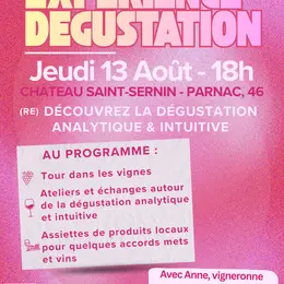 Expérience dégustation