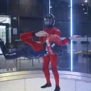 Expérience Ultimate 4D en soufflerie à Lyon