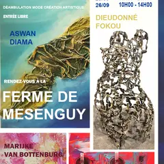 Expo / apéro à la ferme de Mesenguy