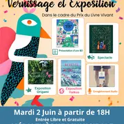 Expo Dans Le Cadre Du Prix Du Livre Vivant