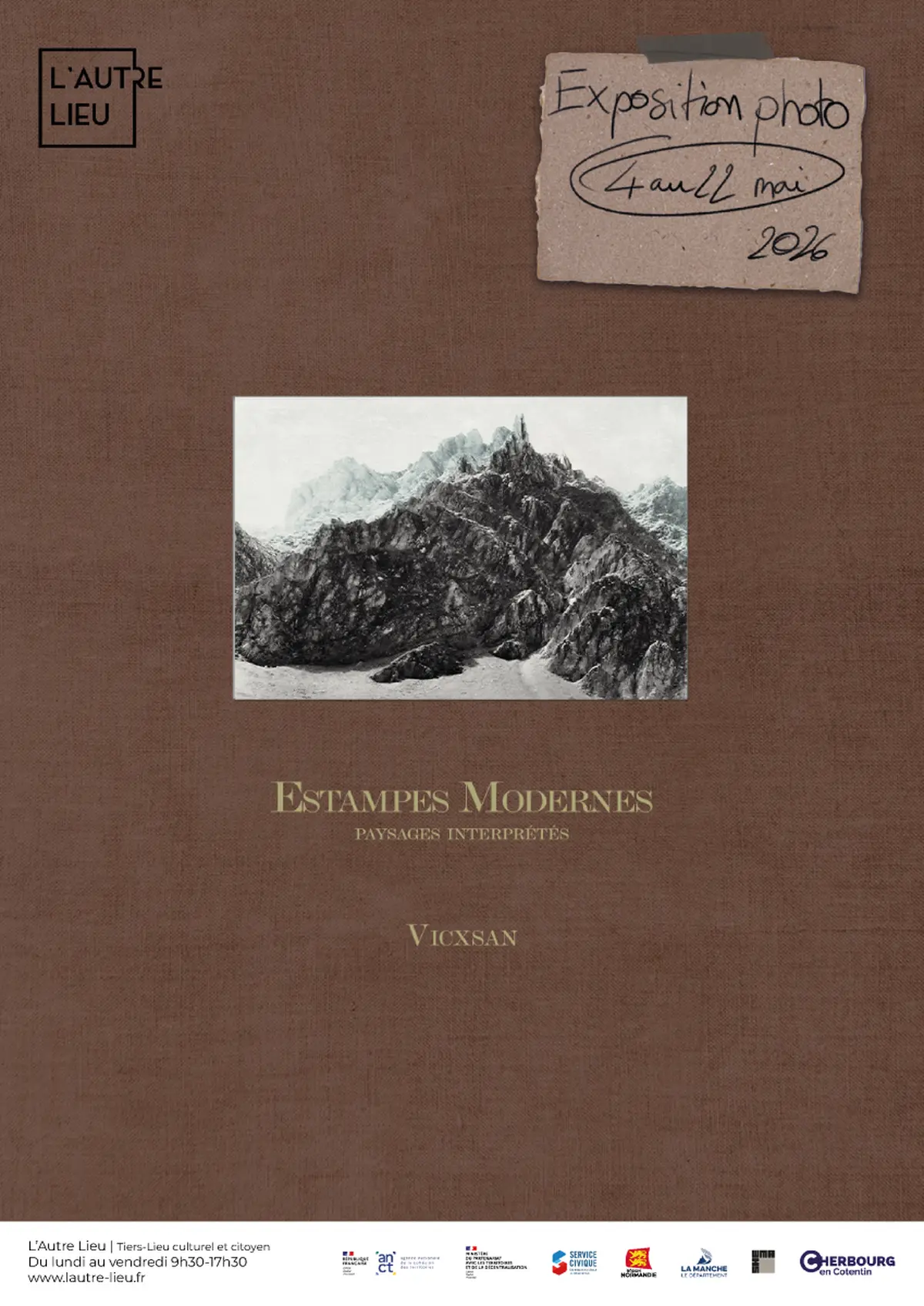 EXPO - “Estampes Modernes” par l'artiste Vicxsan | Verrière de L’Autre Lieu