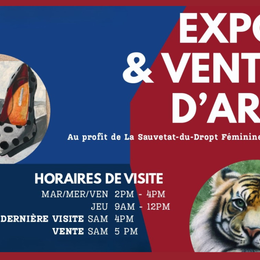 Expo & vente d'art - Art auction & exhibition