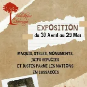 Expo : Maquis, Steles, Monument, Juifs Refugies Et Justes Parmi Les Nations