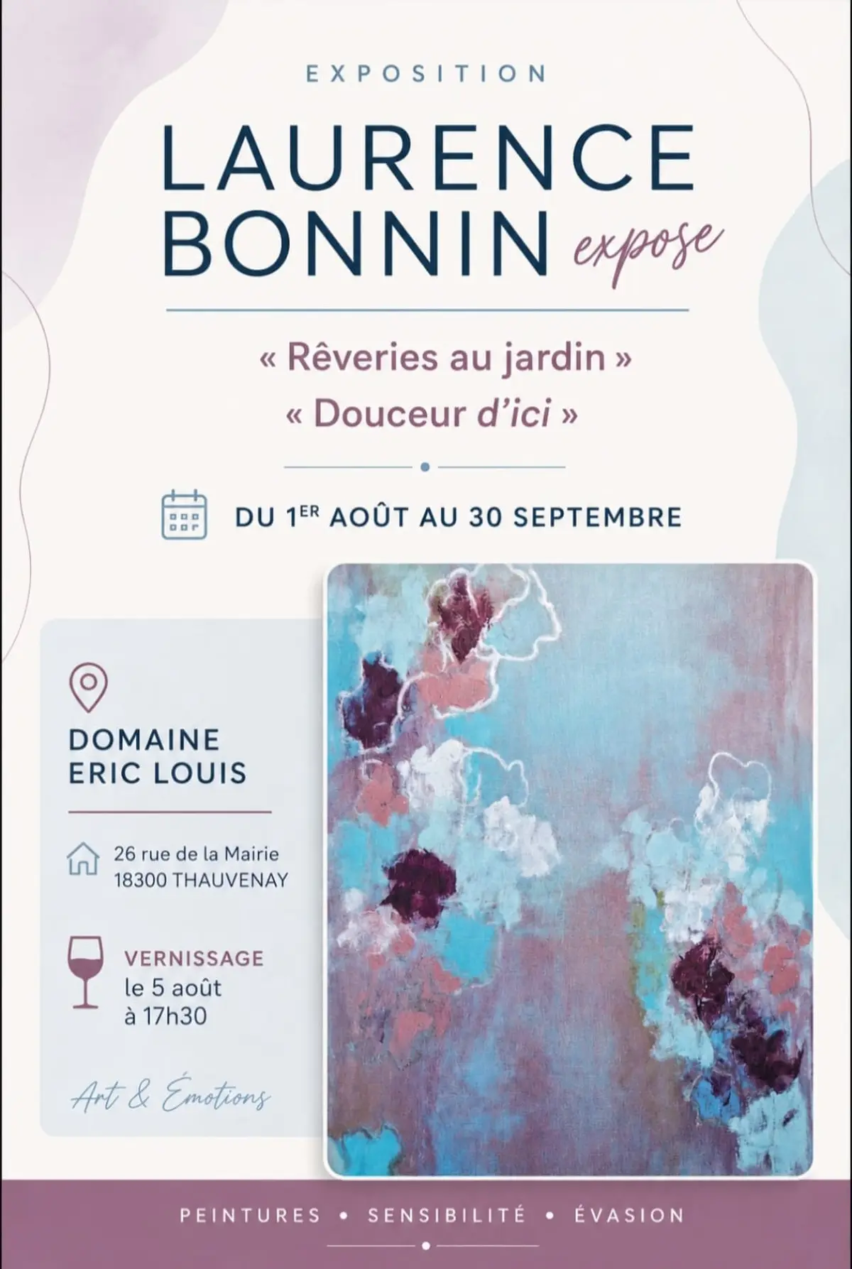 [Expo]: Rêverie au jardin et Douceur d'ici