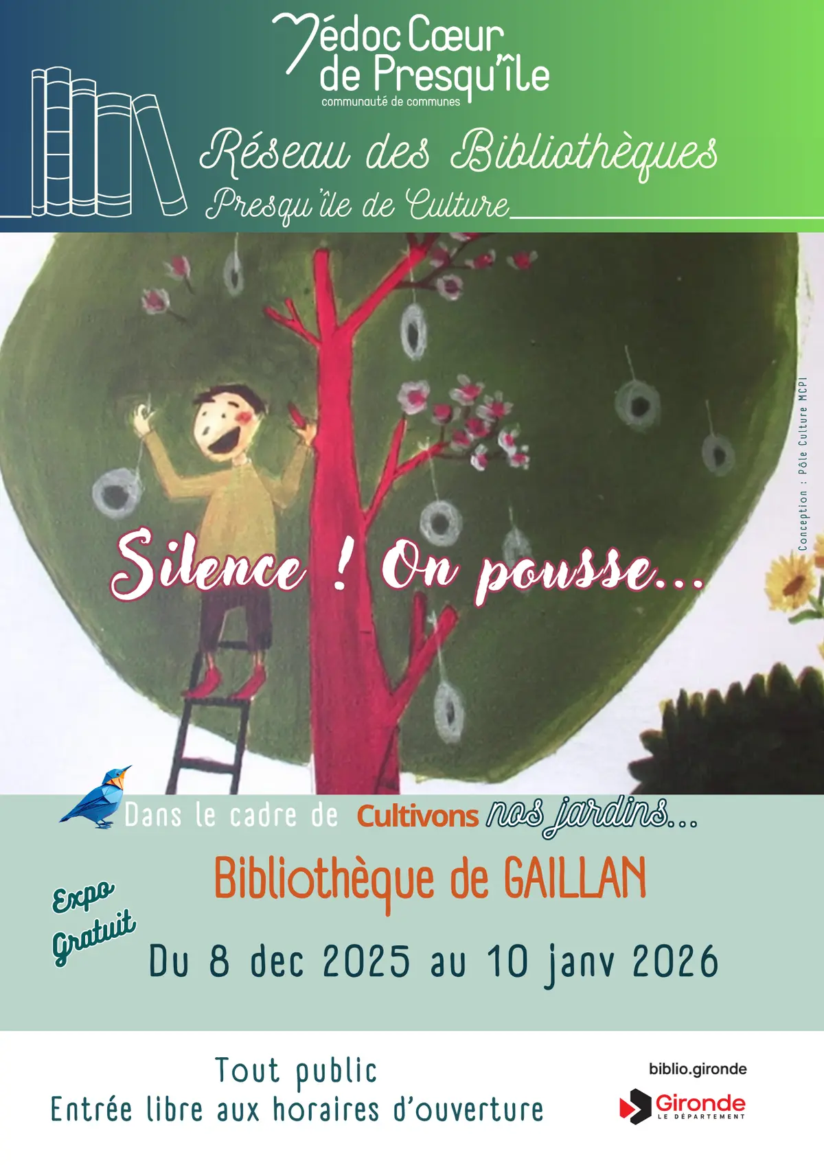 Expo Silence ! On pousse