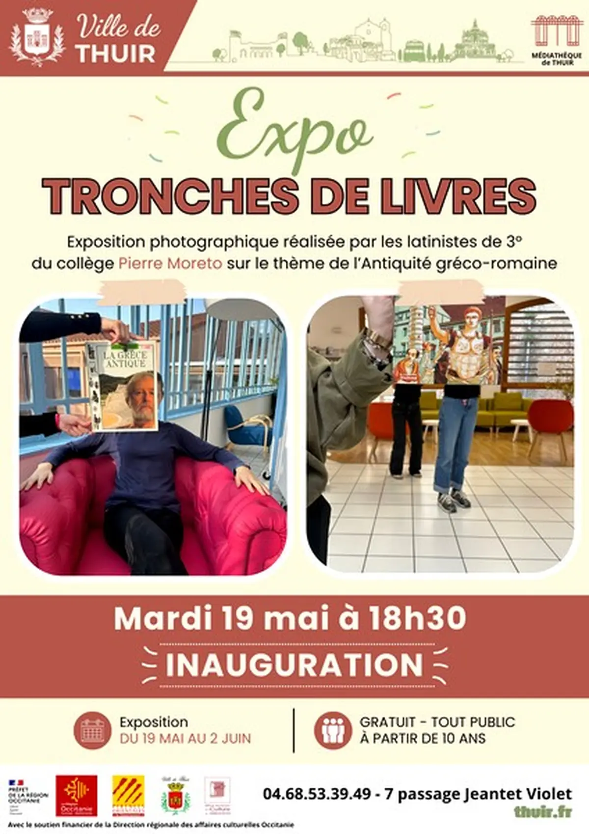 Expo Tronches De Livres