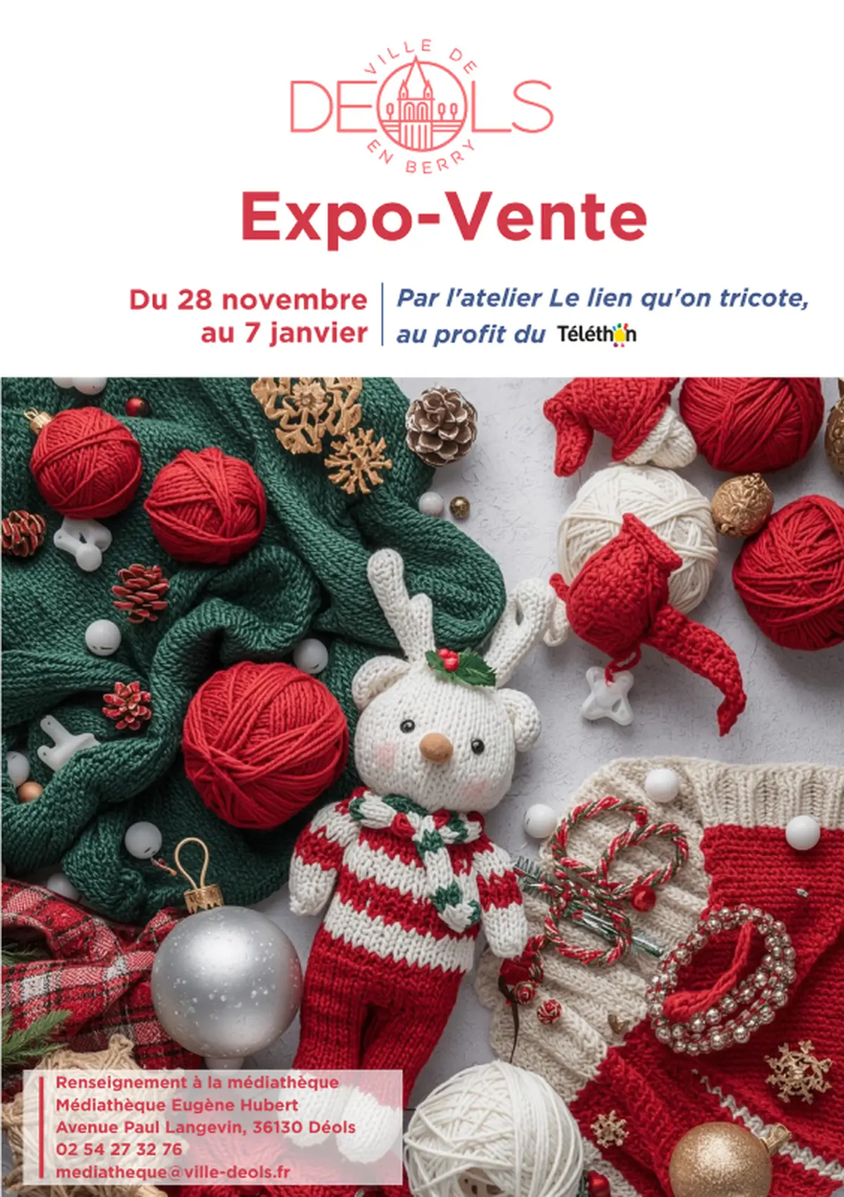 Expo-vente au profit du téléthon
